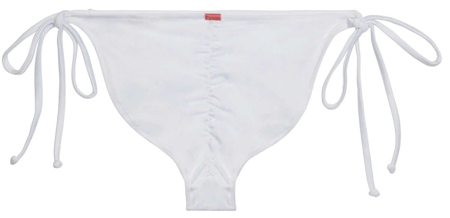 White Full Coverage Scrunch Bottom - Image 5