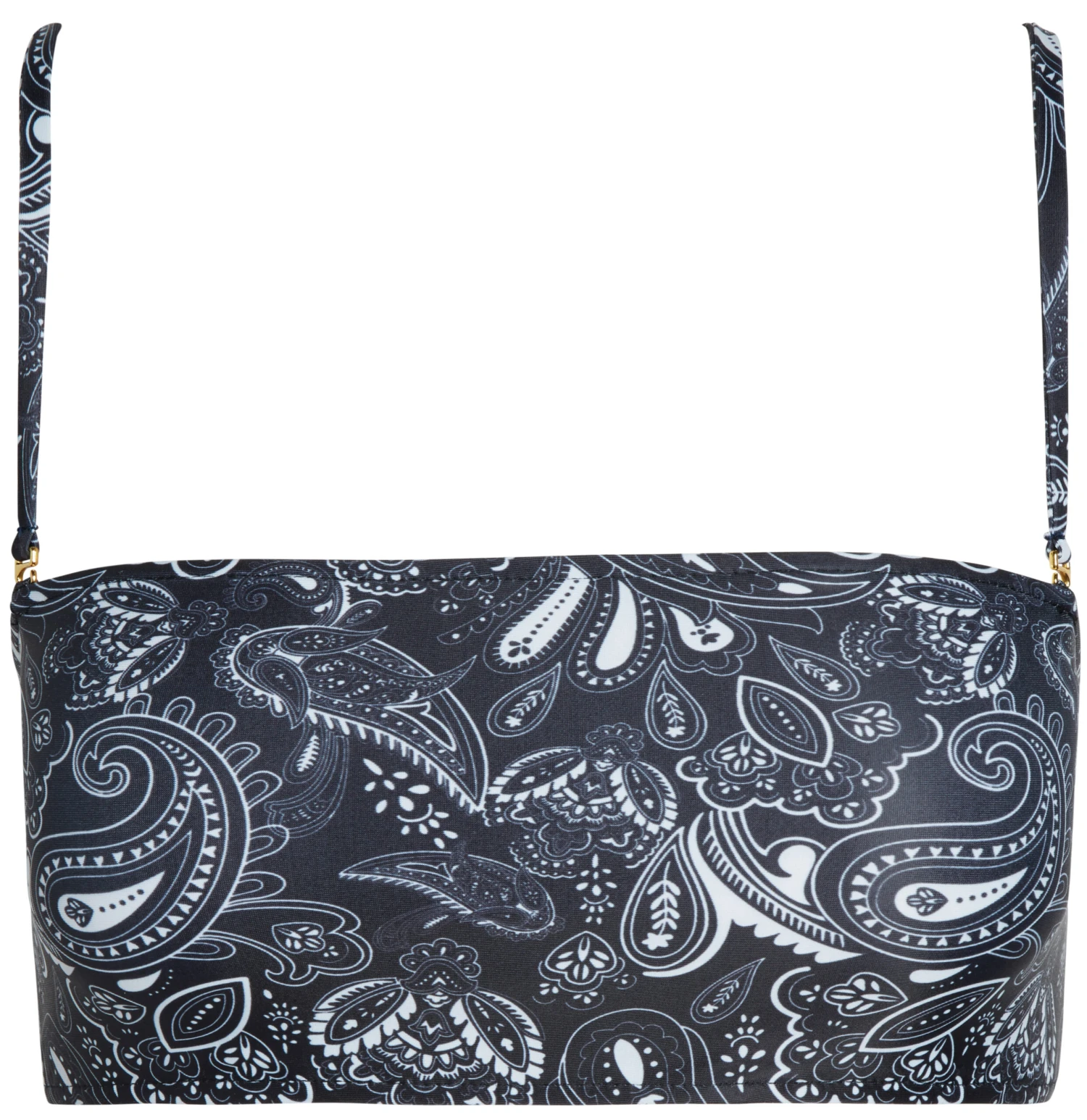 Black Bandana Bandeau Tube Top - Image 2