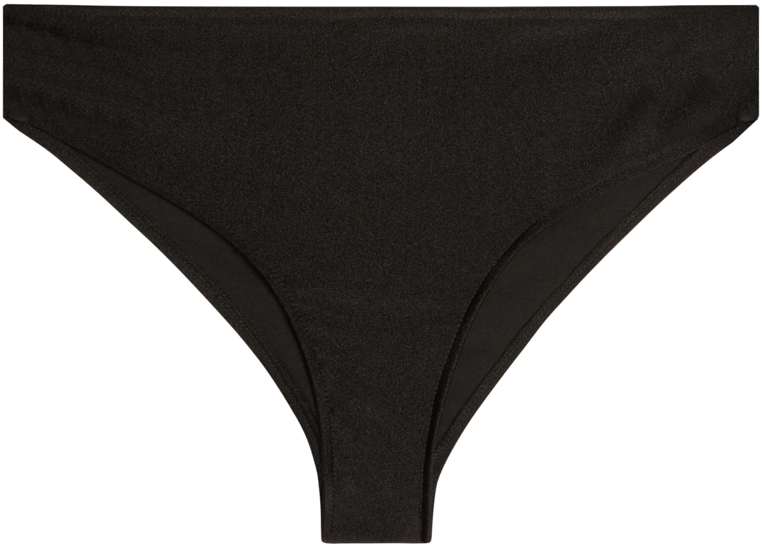Black Full Coverage Mid-Rise Scrunch Banded Bottom - Image 2