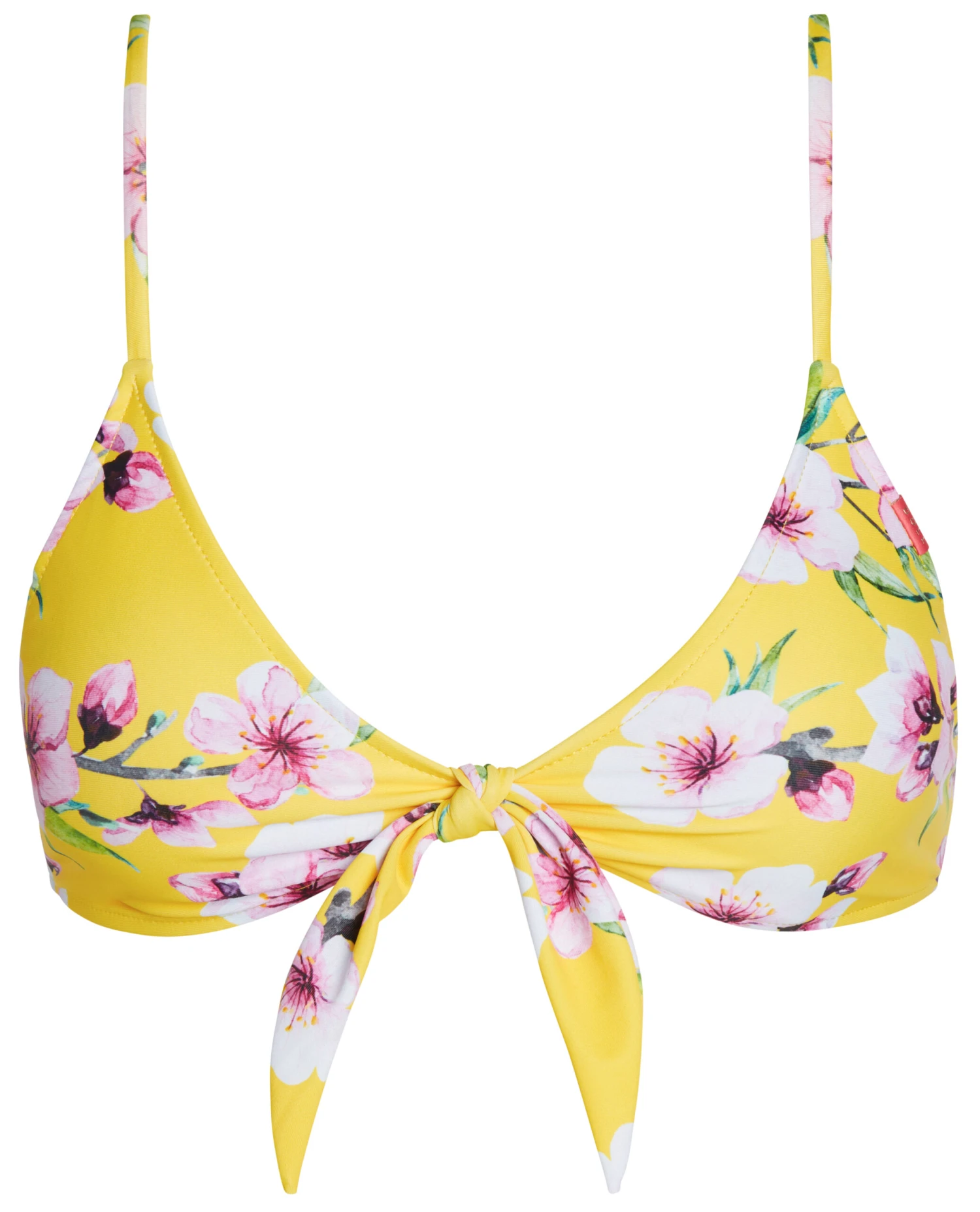 Yellow Cherry Blossom Bralette Top - Image 3