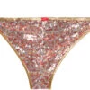 Pink & Gold Sequin Classic Scrunch Bottom
